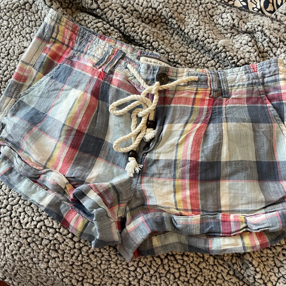 Plaid shorts